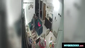 Couple Having Couch Caught Cctv