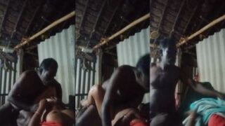 Old Villager Enjoys Desi Sex Friends Wife